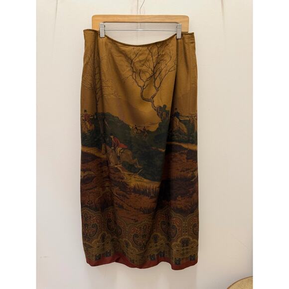 Vintage Ralph Lauren Equestrian Wrap Skirt - Picture 7 of 7